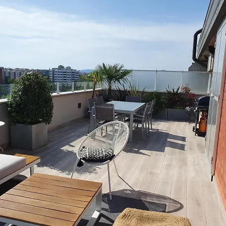 Penthouse F8 - Panoramic Terrace, View Two Towers 公寓 *