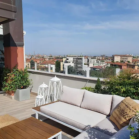 Penthouse F8 - Panoramic Terrace, View Two Towers 公寓 *